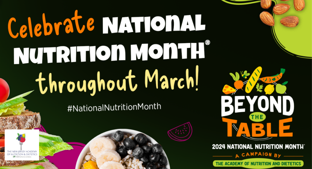 celebrate national Nutrition month 